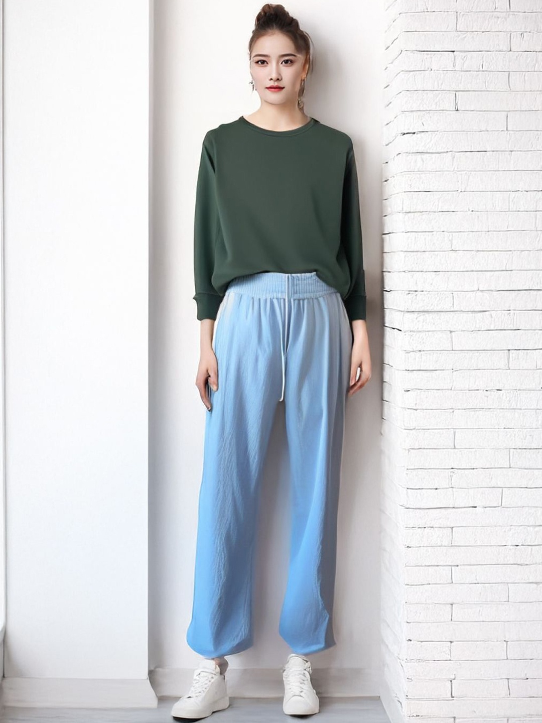 

StyleCast Women Original Trousers, Blue