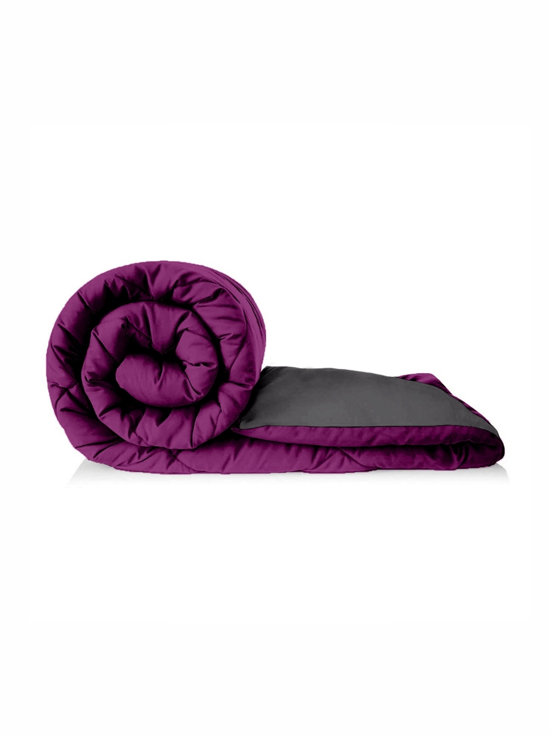 

Jinaya's Purple & Grey Microfiber Heavy Winter 233 GSM Single Bed Comforter