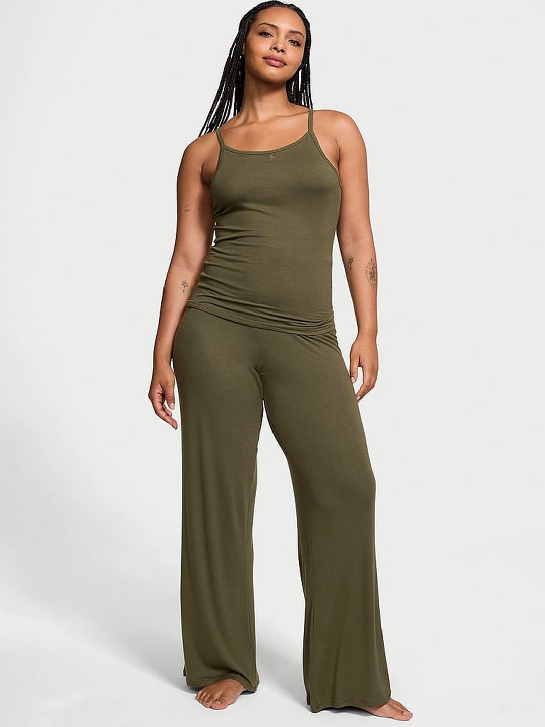Victoria's Secret Women Night suit, Green