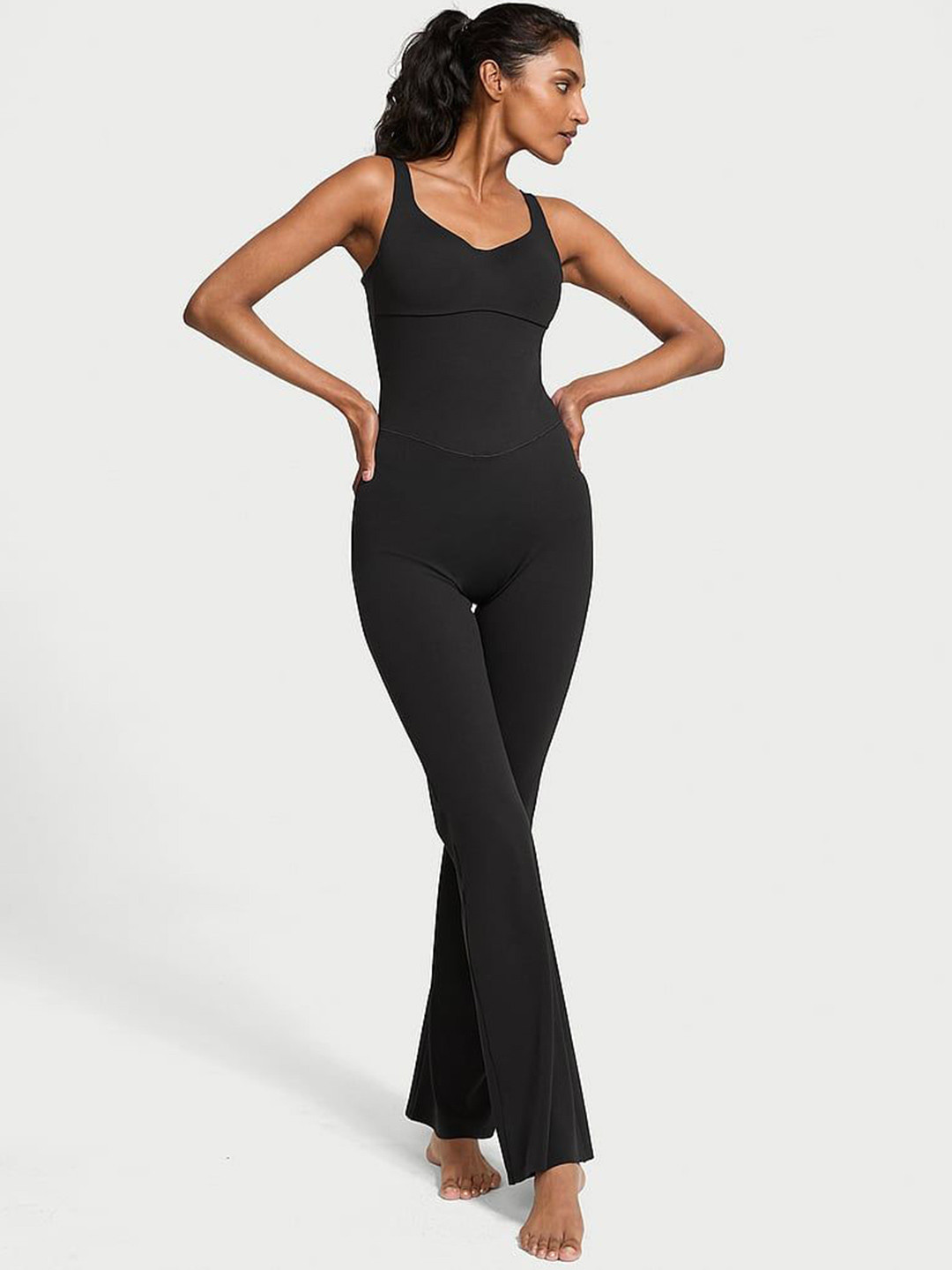 

Victoria's Secret Basic Jumpsuit, Black