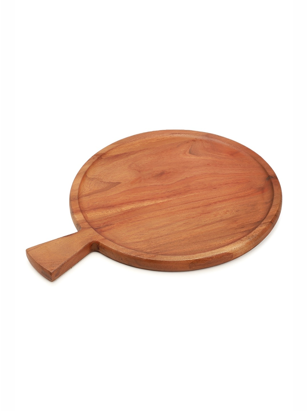 

ARIYA Brown 2024 Wood 1 Pieces Dishwasher and Microwave Safe Serving Tray