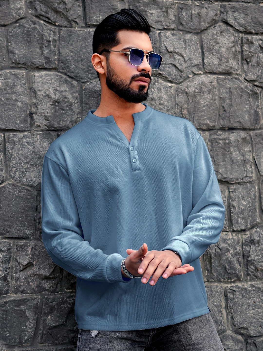 

Maniac Men Pullover Sweatshirt, Grey