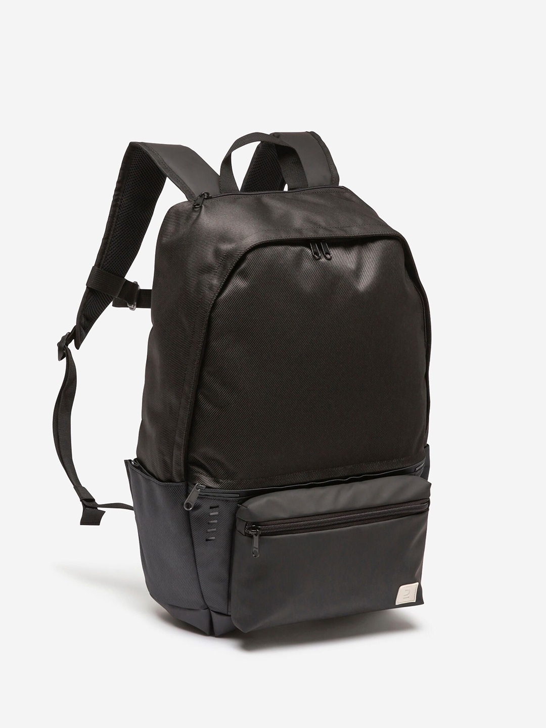 

Kipsta By Decathlon Men Medium Backpack With Changeable Front Pouch, Black