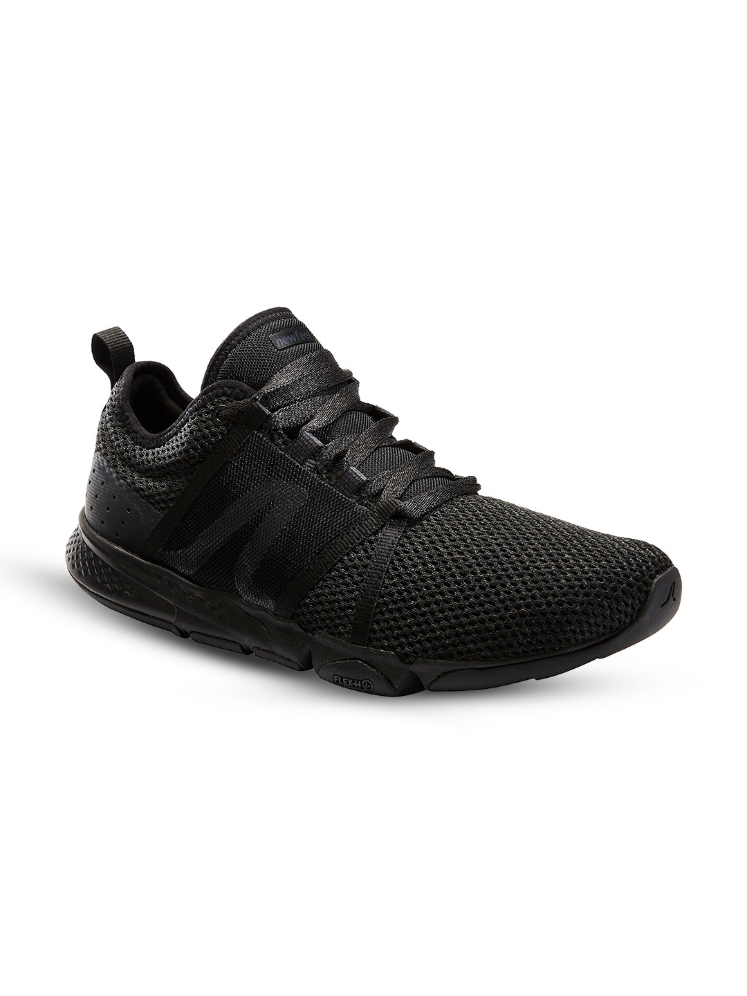 

Newfeel By Decathlon Men Lace-Ups Sports Shoes, Black