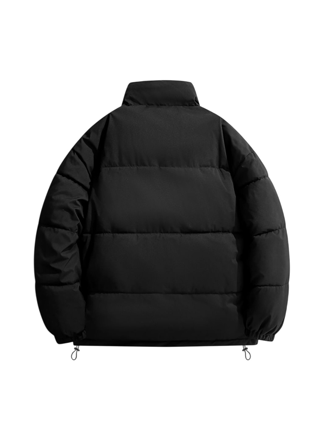 

StyleCast x Revolte Men Mock Collar Padded Jacket, Black