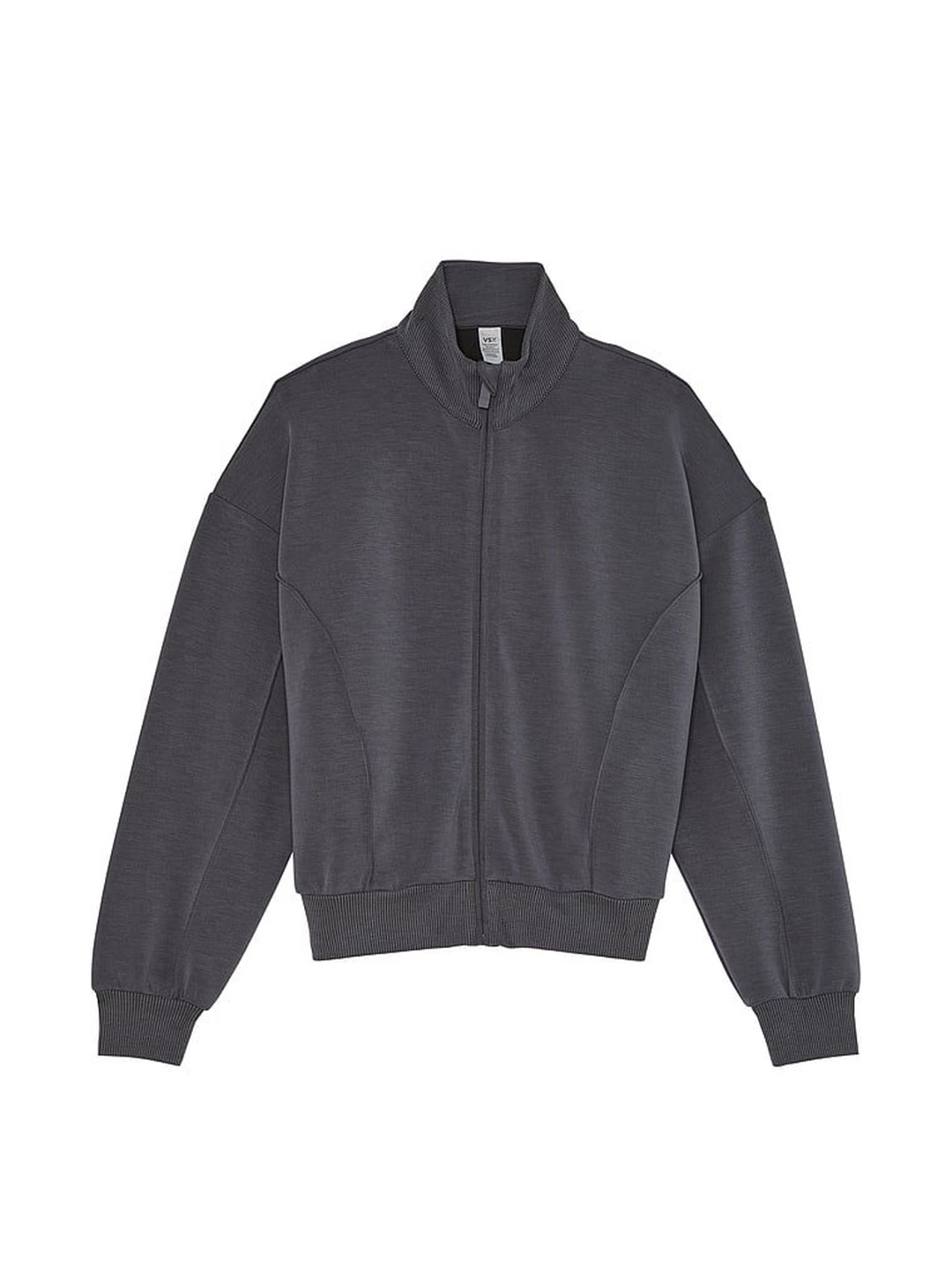 

Victoria's Secret Women Front-Open Sweatshirt, Black