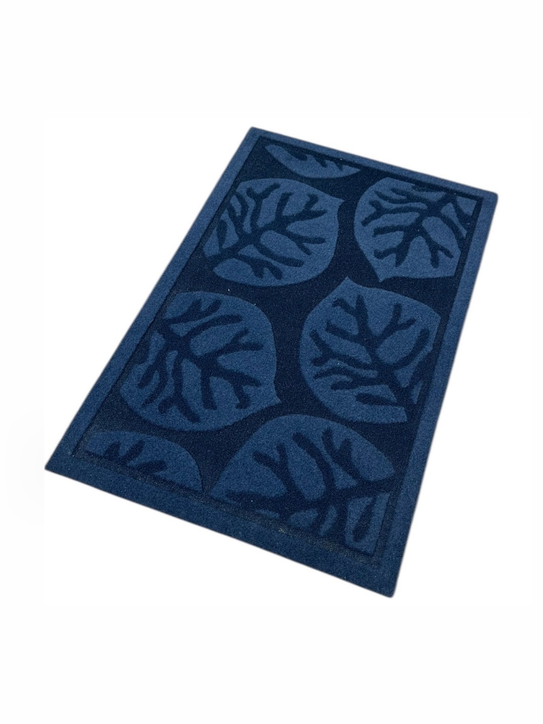

Gallery99 Blue Textured Soft Absorbent Bath Mat