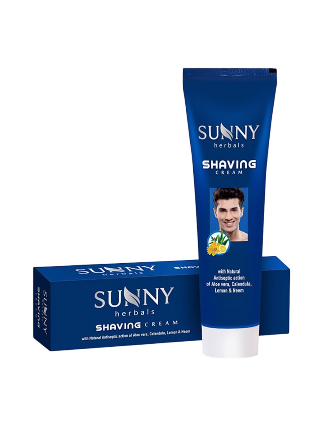 

SUNNY HERBALS Shaving Cream With Aloevera - 75 g, White