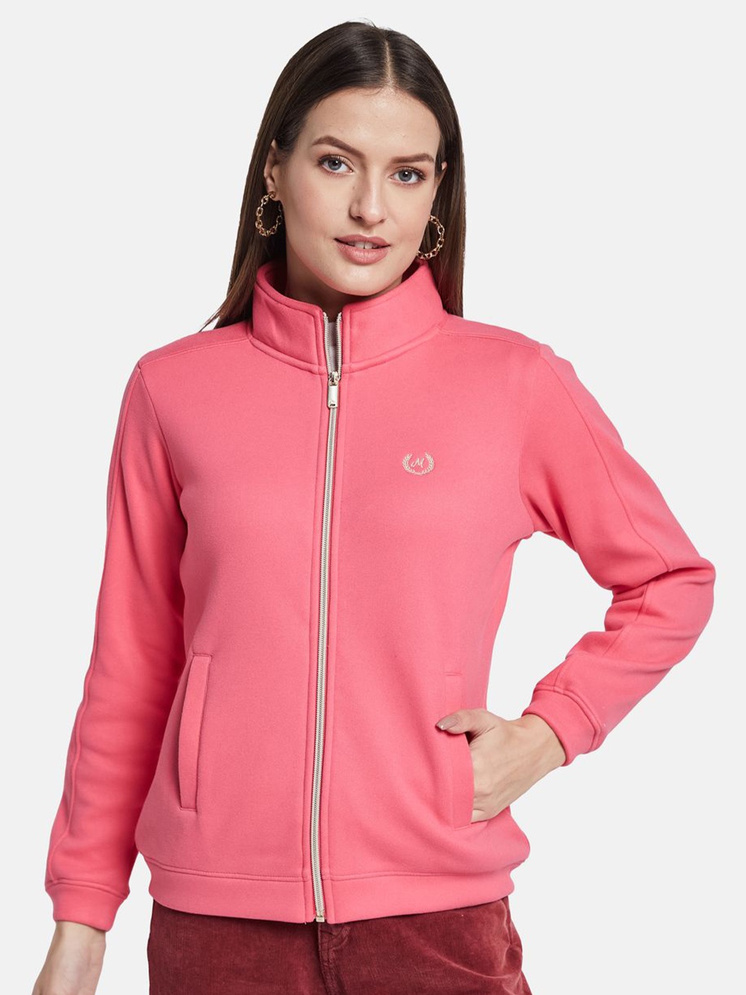 

METTLE Women Long Sleeves Sweatshirt, Pink