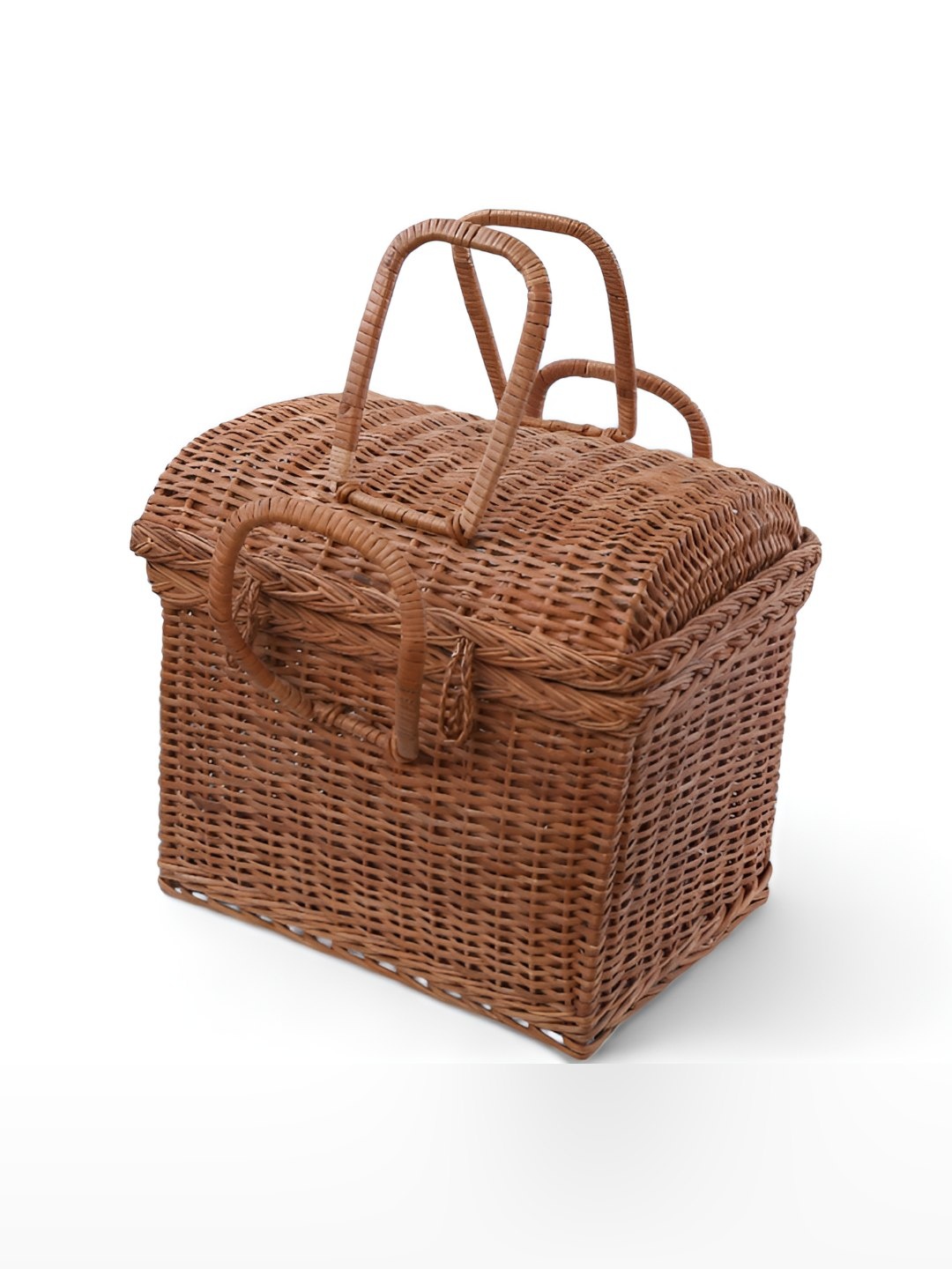 

Rustic Rituals Brown Bamboo Easy to Clean Storage Drum