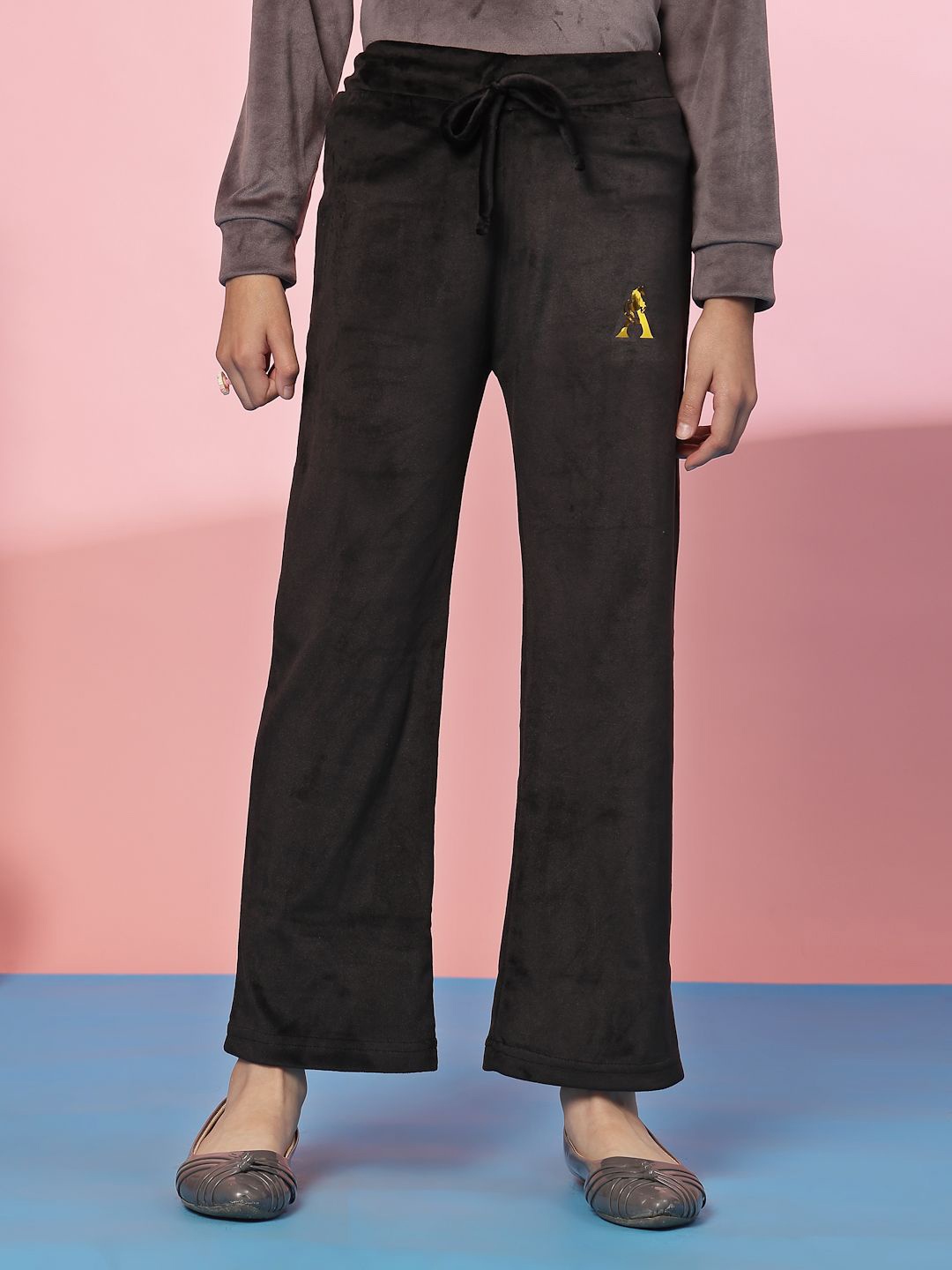 

Albion By CnM Girls Regular Fit Mid-Rise Regular Trousers, Black