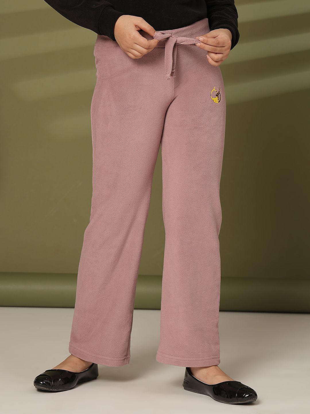

Albion By CnM Girls Mid-Rise Regular Trouser, Pink