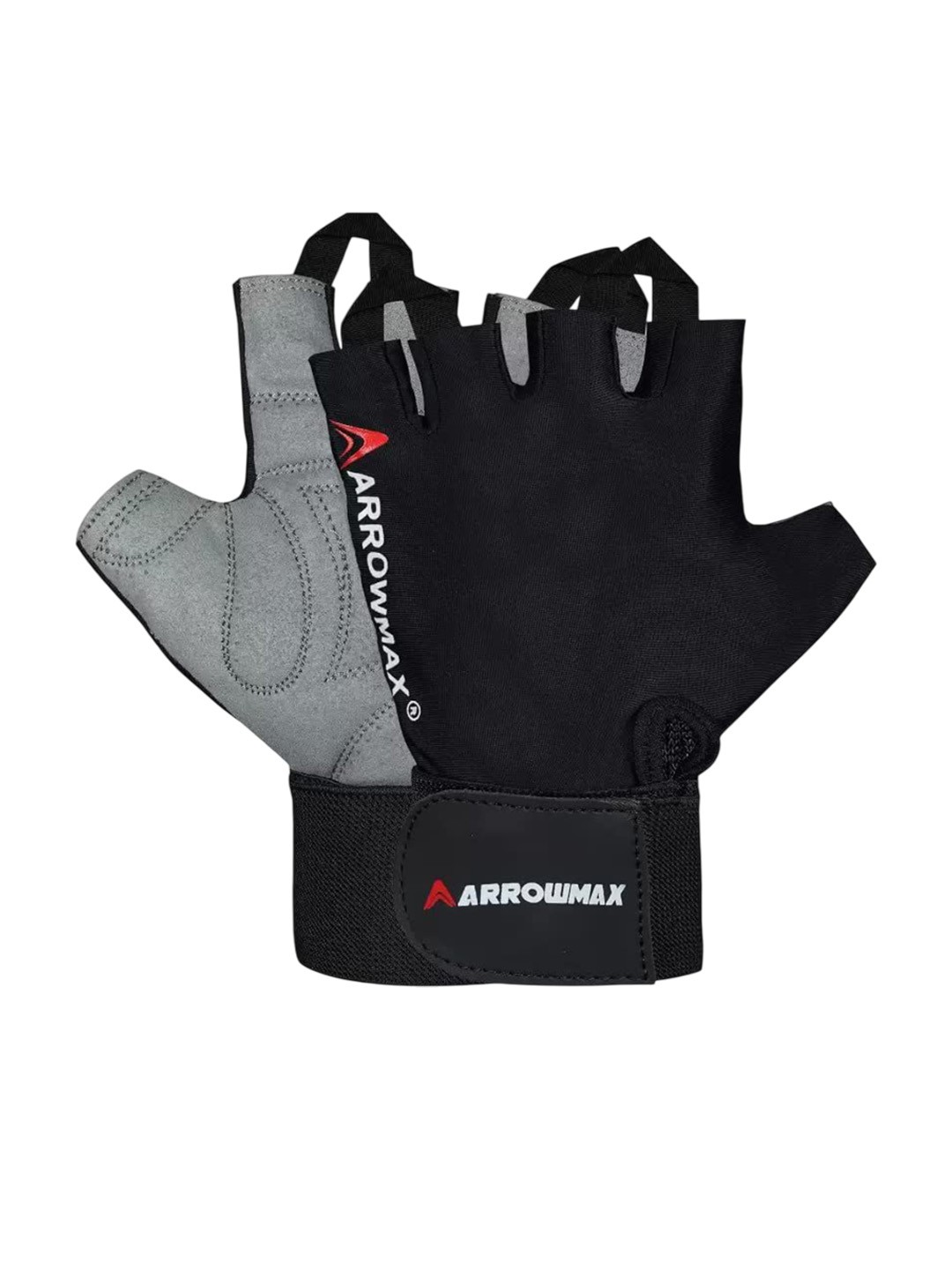 

ARROWMAX Men Sport Gloves, Black