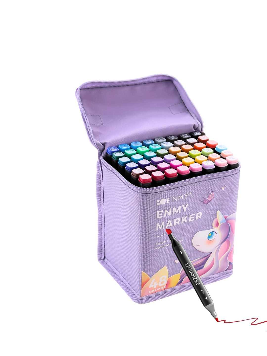 

Tinker Squad Blue & Black 48 Pieces Dual Tip Acrylic Markers Colours Stationery