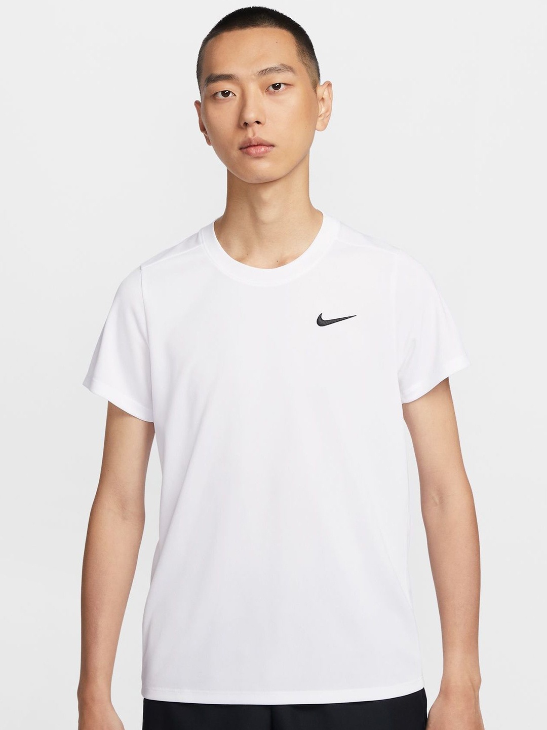 Nike Court Victory Dri-FIT Tennis T-Shirt, White