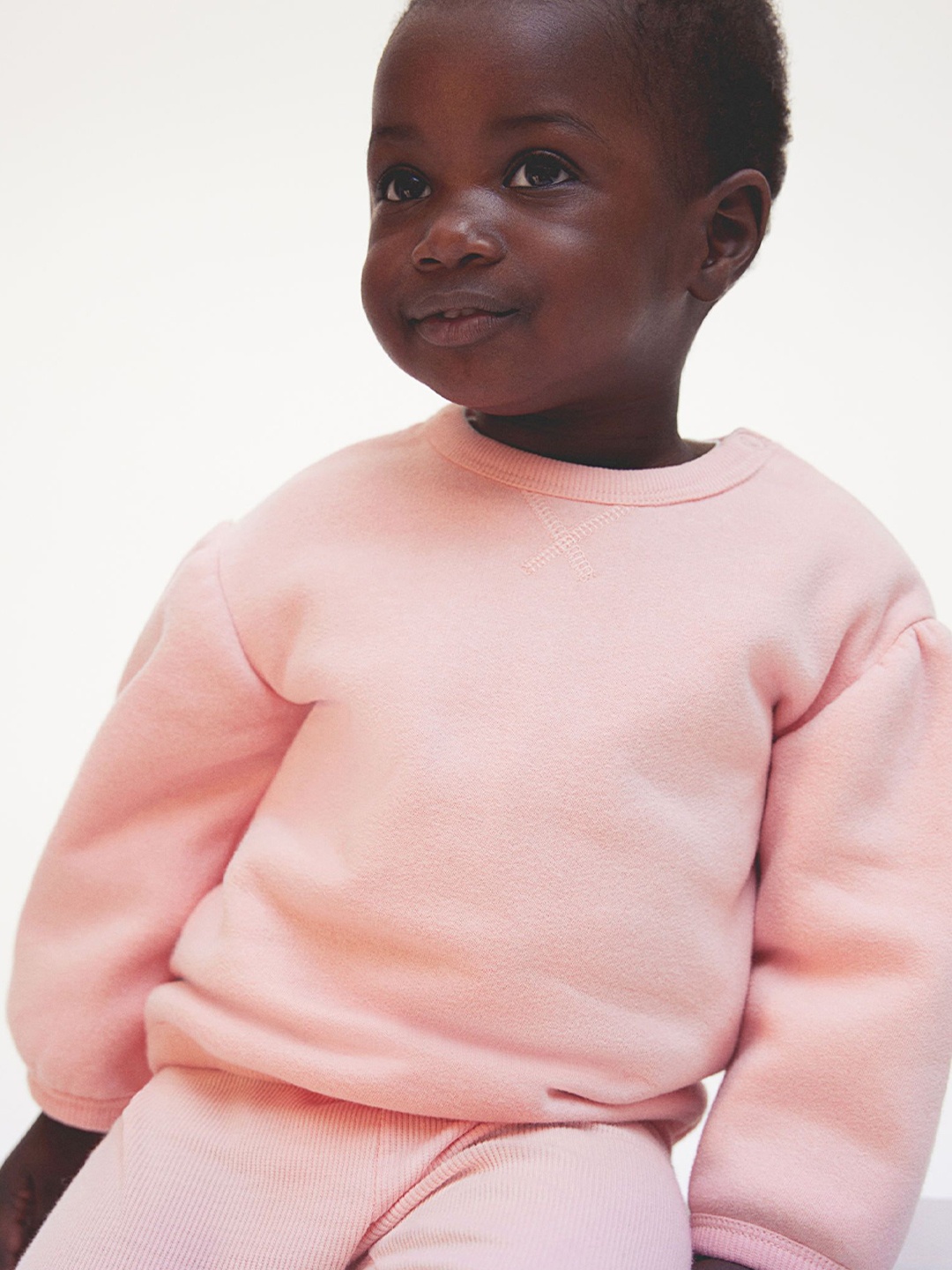 

H&M 2-Piece Sweatshirt And Leggings Set, Pink