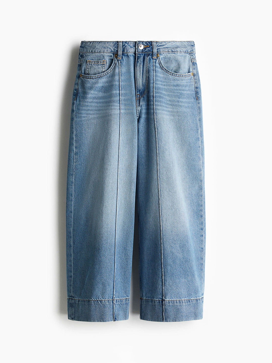 

H&M Baggy Wide Low Jeans, Blue