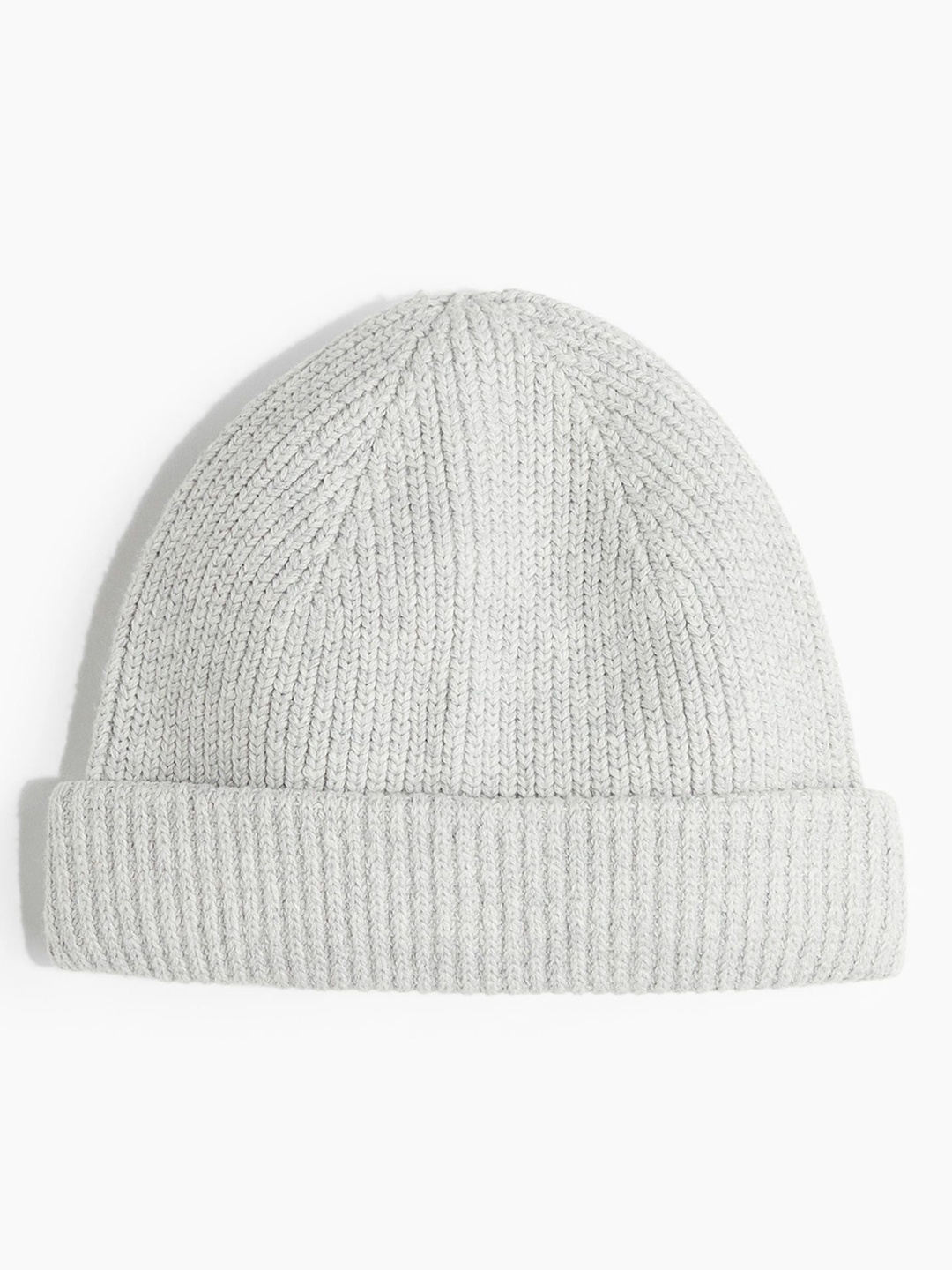 

H&M Men Rib-knit hat, Grey