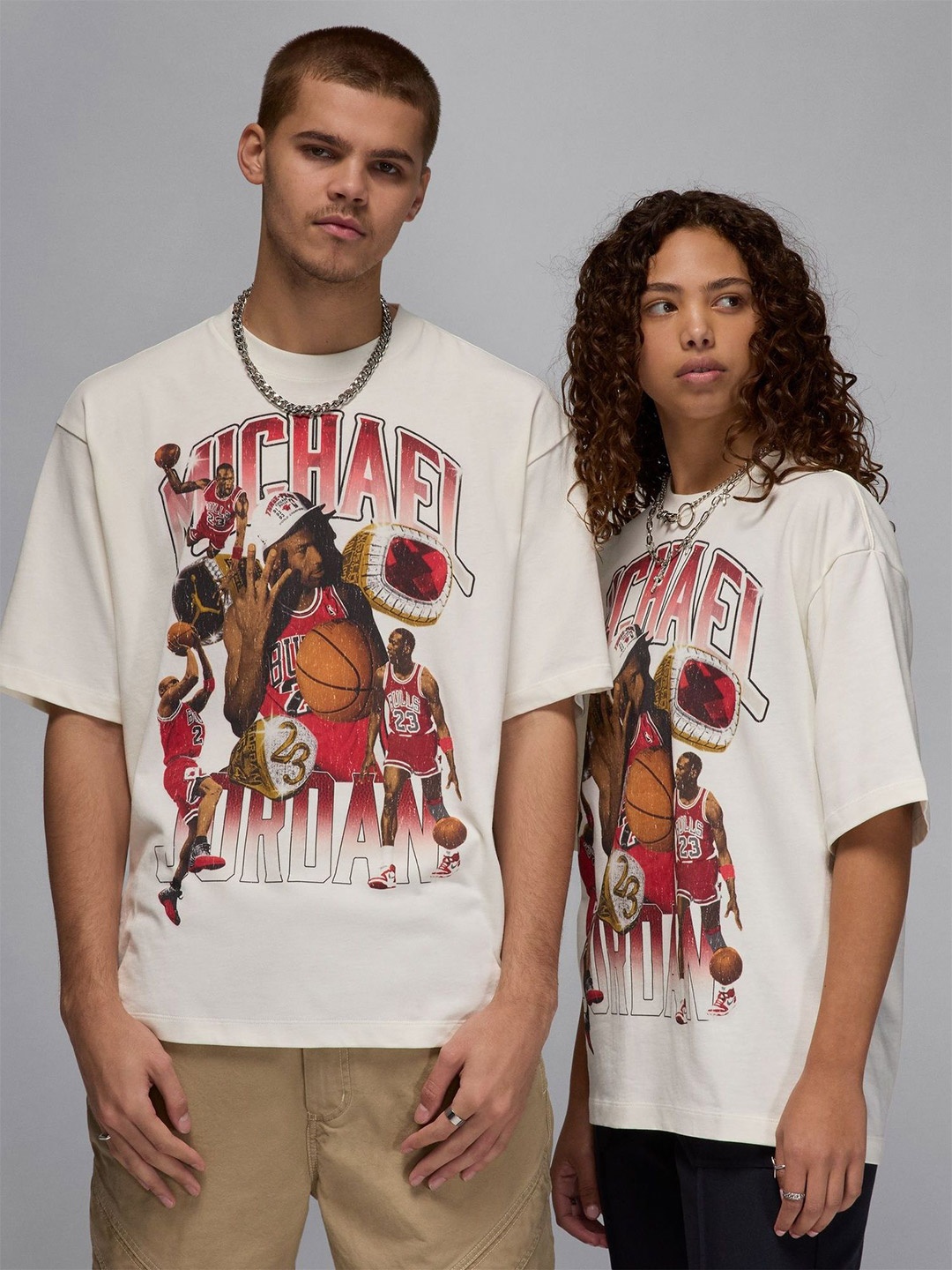 

Nike Jordan Flight Essentials Unisex Oversized T-Shirt, Cream