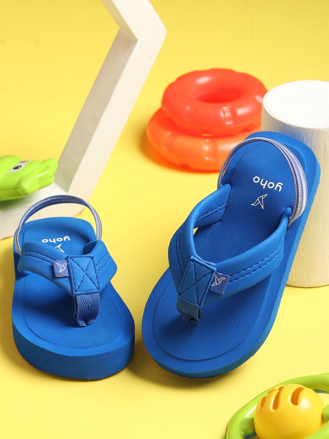 

YOHO Bubble Kids Babysoft Skin Friendly EVA Slipper, Blue