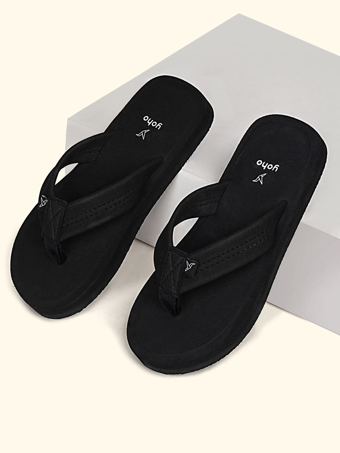 

YOHO Bubble Kids Junior Babysoft Skin Friendly EVA Slipper, Black