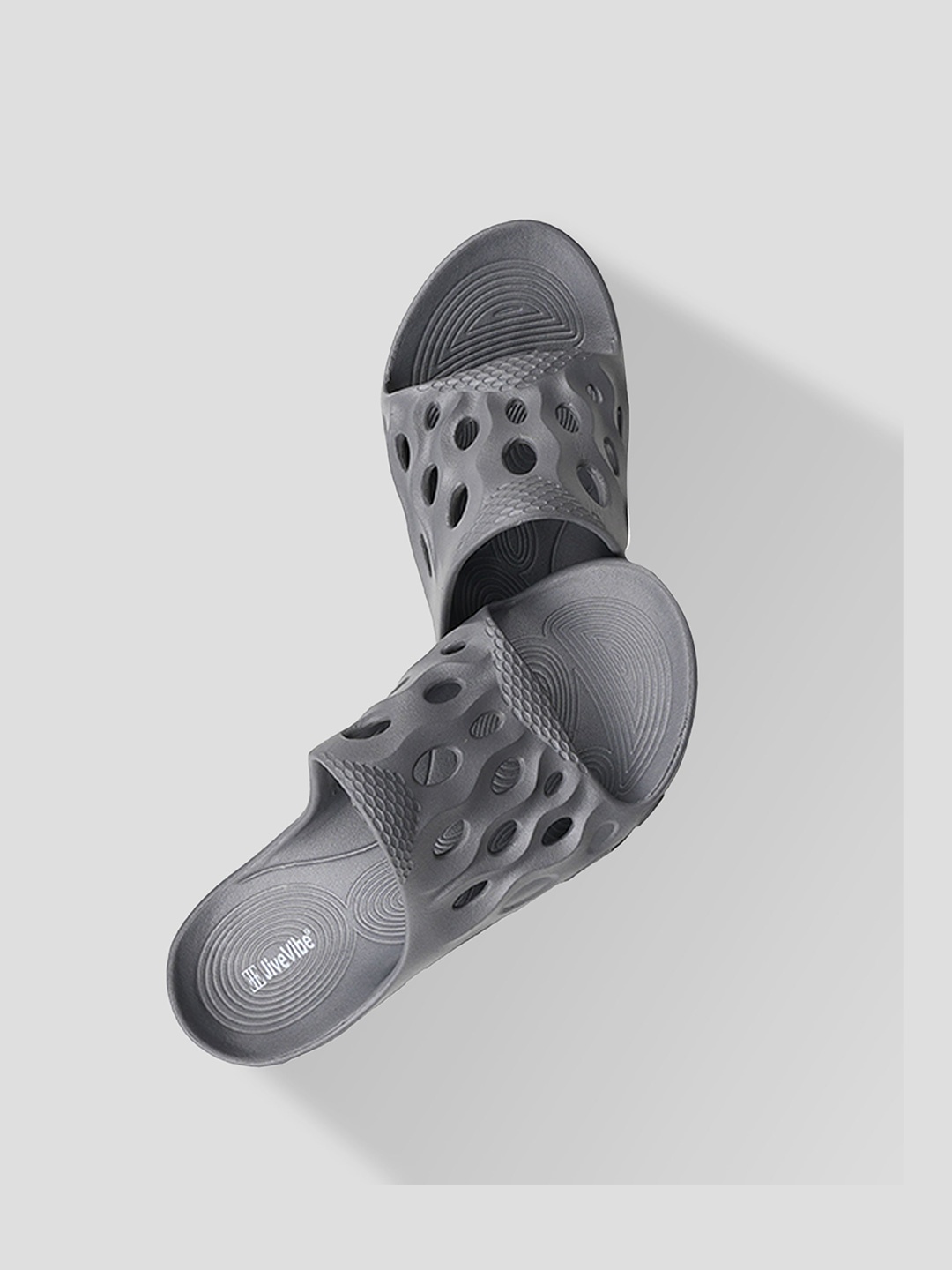 

EZOK Men Lightweight Sliders, Grey