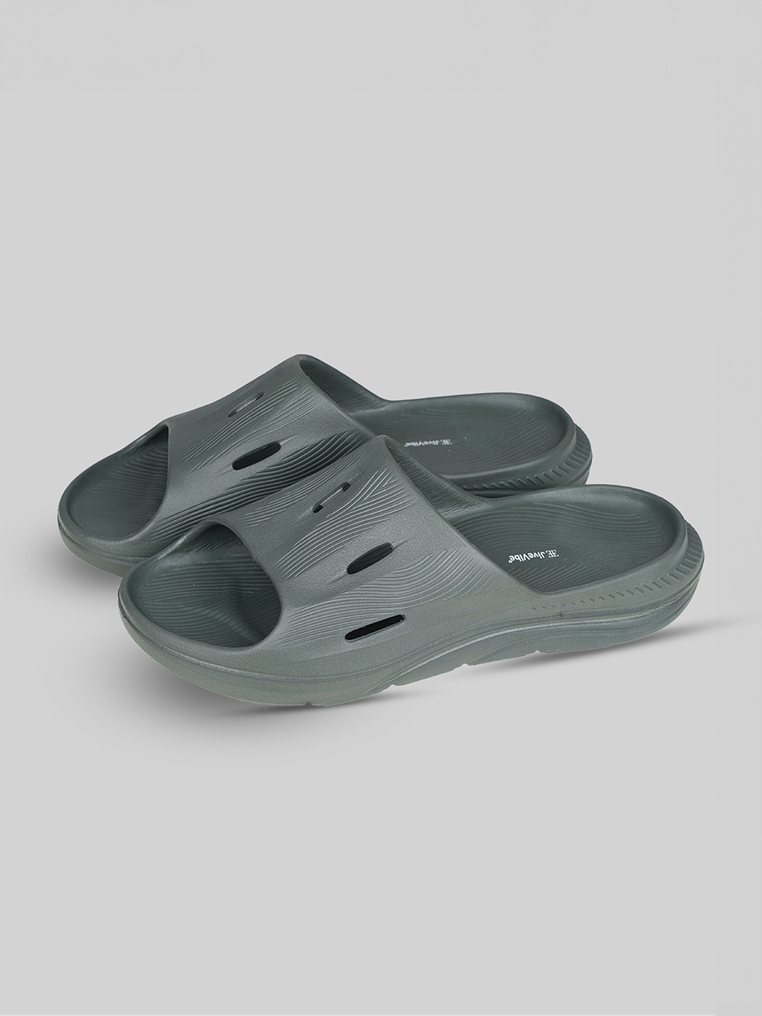 EZOK Men Lightweight & Comfortable Sliders, Green