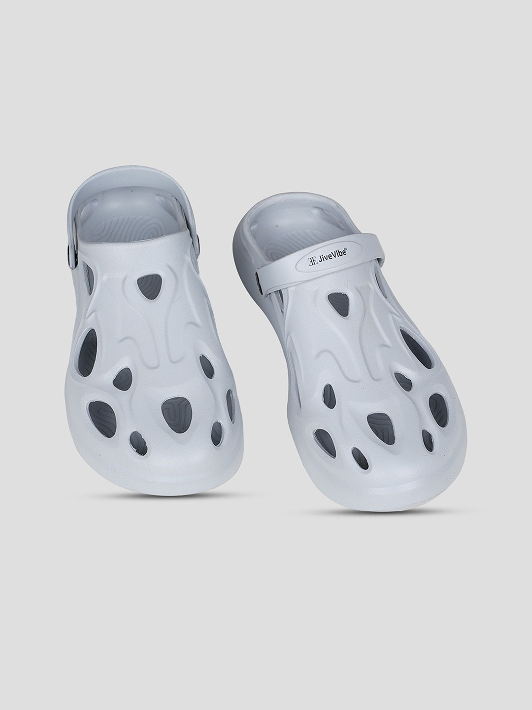 

EZOK Men Comfortable Clogs, Grey
