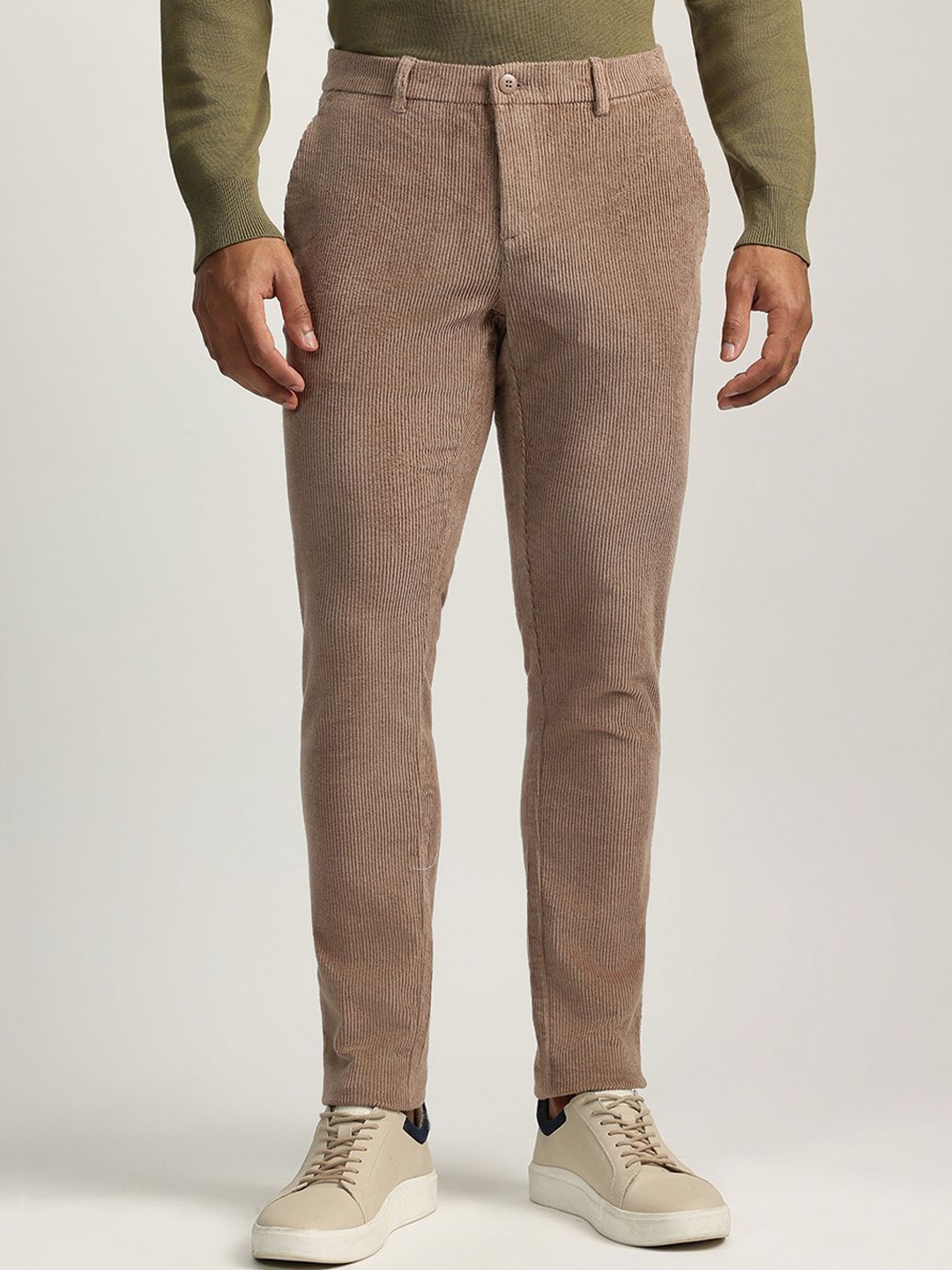 

Bruun & Stengade Men Mid-Rise Regular Fit Trouser, Brown