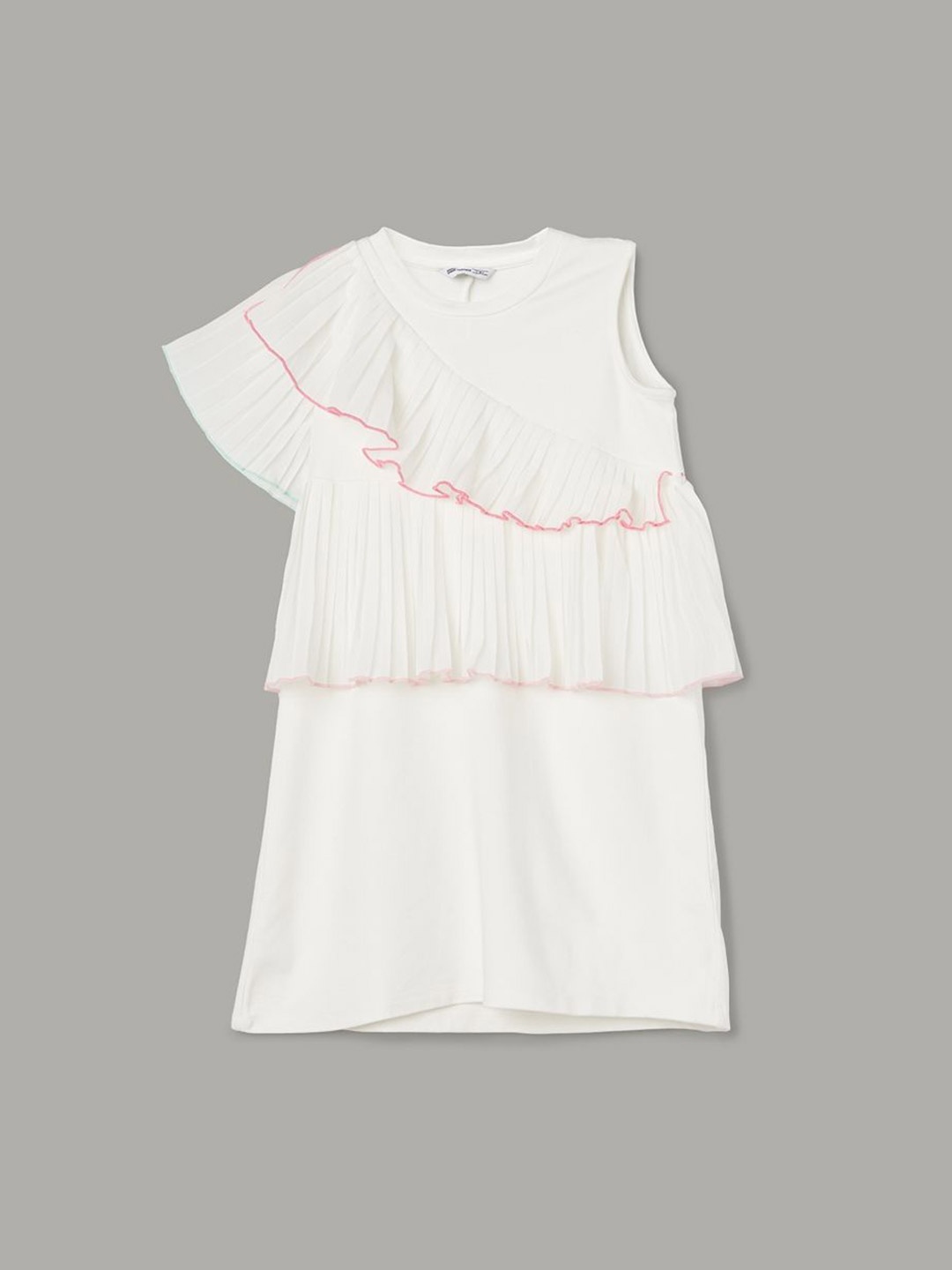 

Fame Forever by Lifestyle Girls Flared A-Line Dress, White