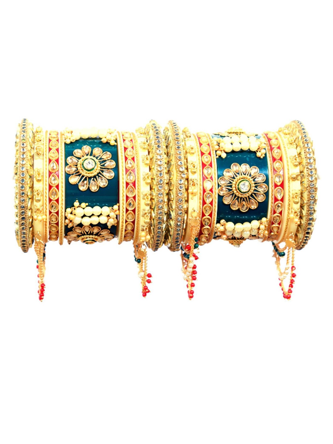 

Align Set Of 2 Gold-Plated Chudas Bangles