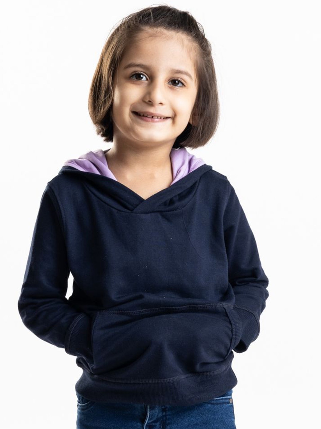 

Reedoo Kids Hooded Sweatshirt, Navy blue
