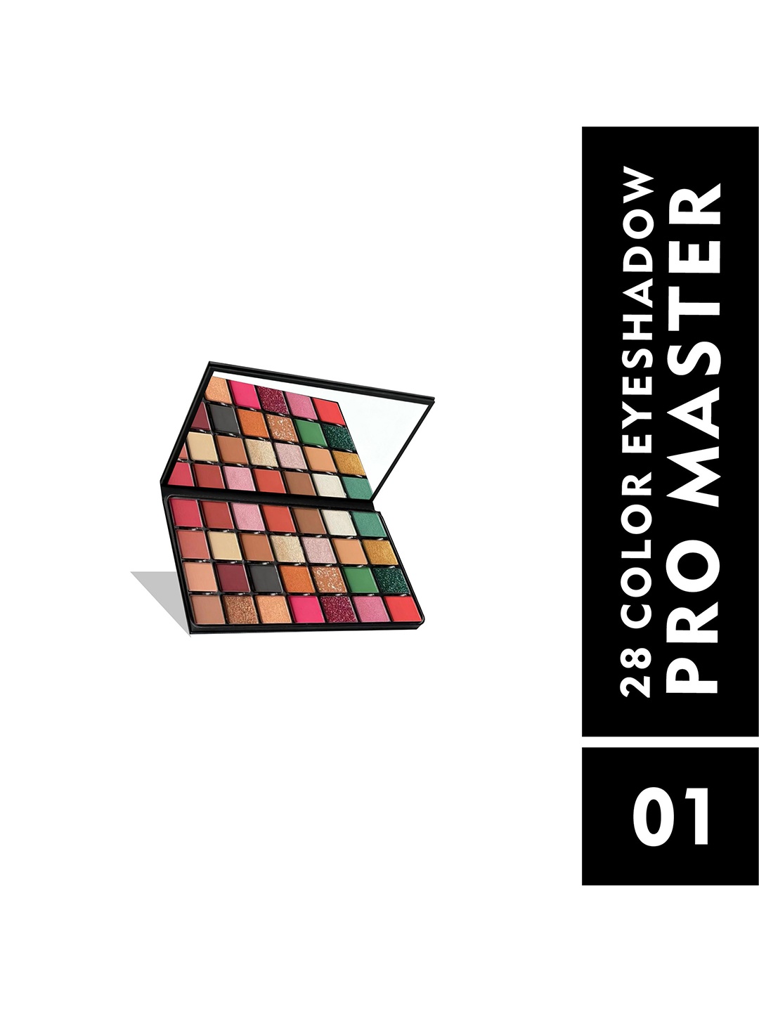 

TEEN TEEN COSMETICS Pro Master 28 Colors Eyeshadow - 54 g - Shade 01, Red