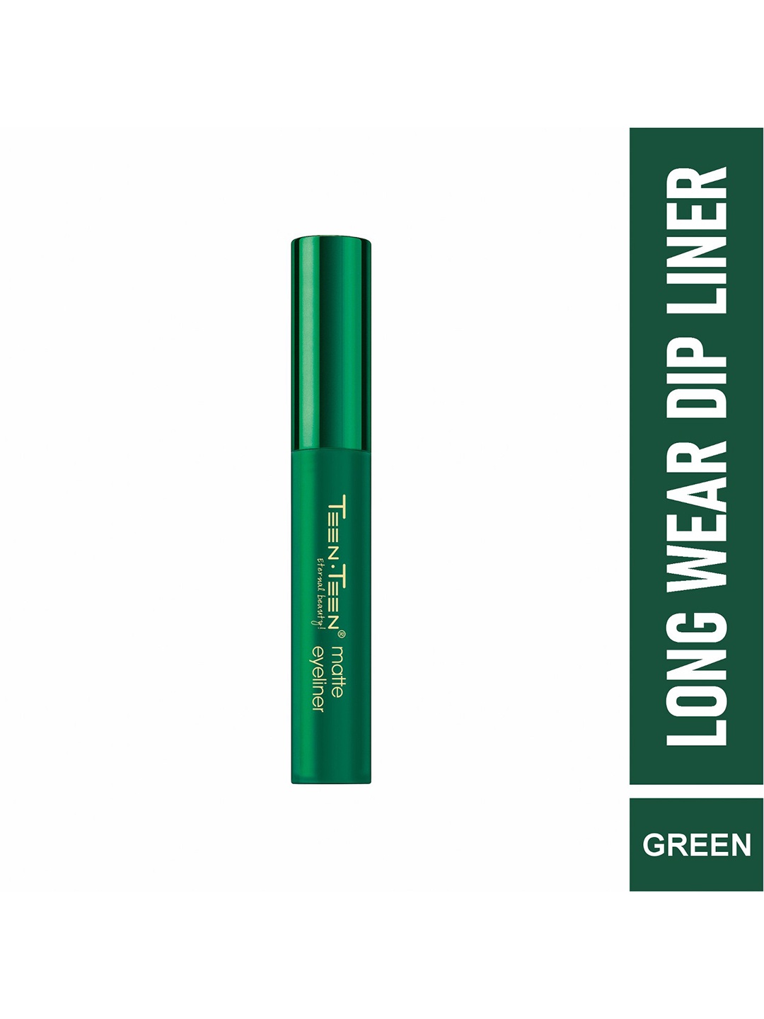 

TEEN TEEN COSMETICS Longwear Waterproof Dip Matte Liquid Eyeliner - 5ml - Romantic Green