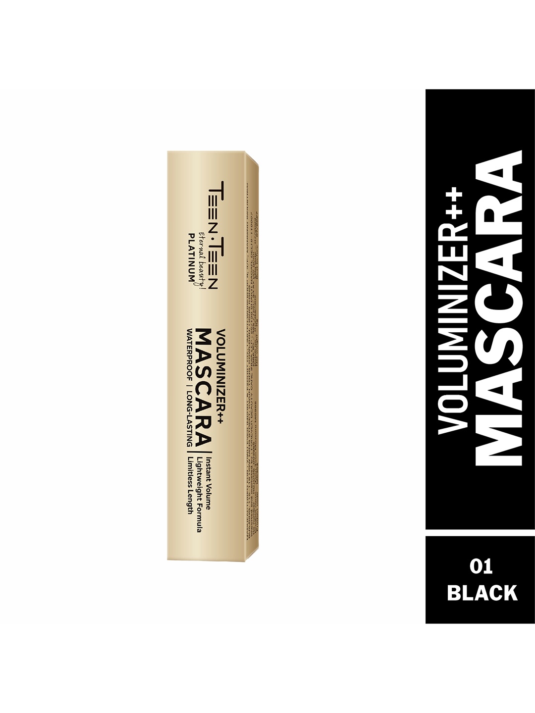 

TEEN TEEN COSMETICS Voluminizer++ Long Lasting Lightweight Mascara - 8 g - Black - 01