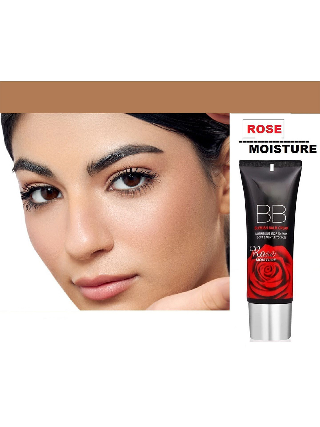 

NADJA Rose Moisture Long Lasting Liquid 24Hr Matte Finish BB Cream - 50 ml - Beige 04