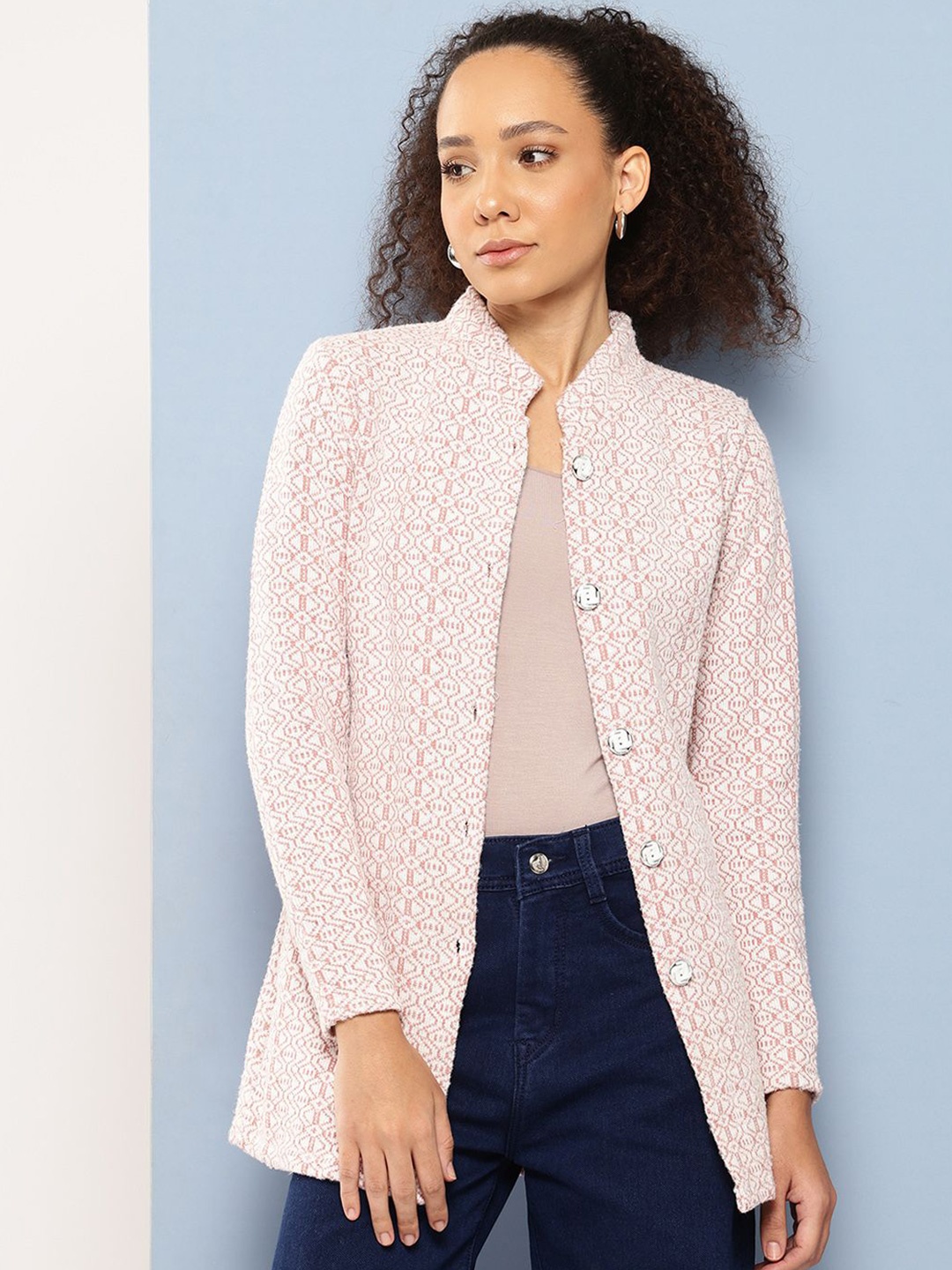 

The Roadster Lifestyle Co Women Woolen Cardigan, White