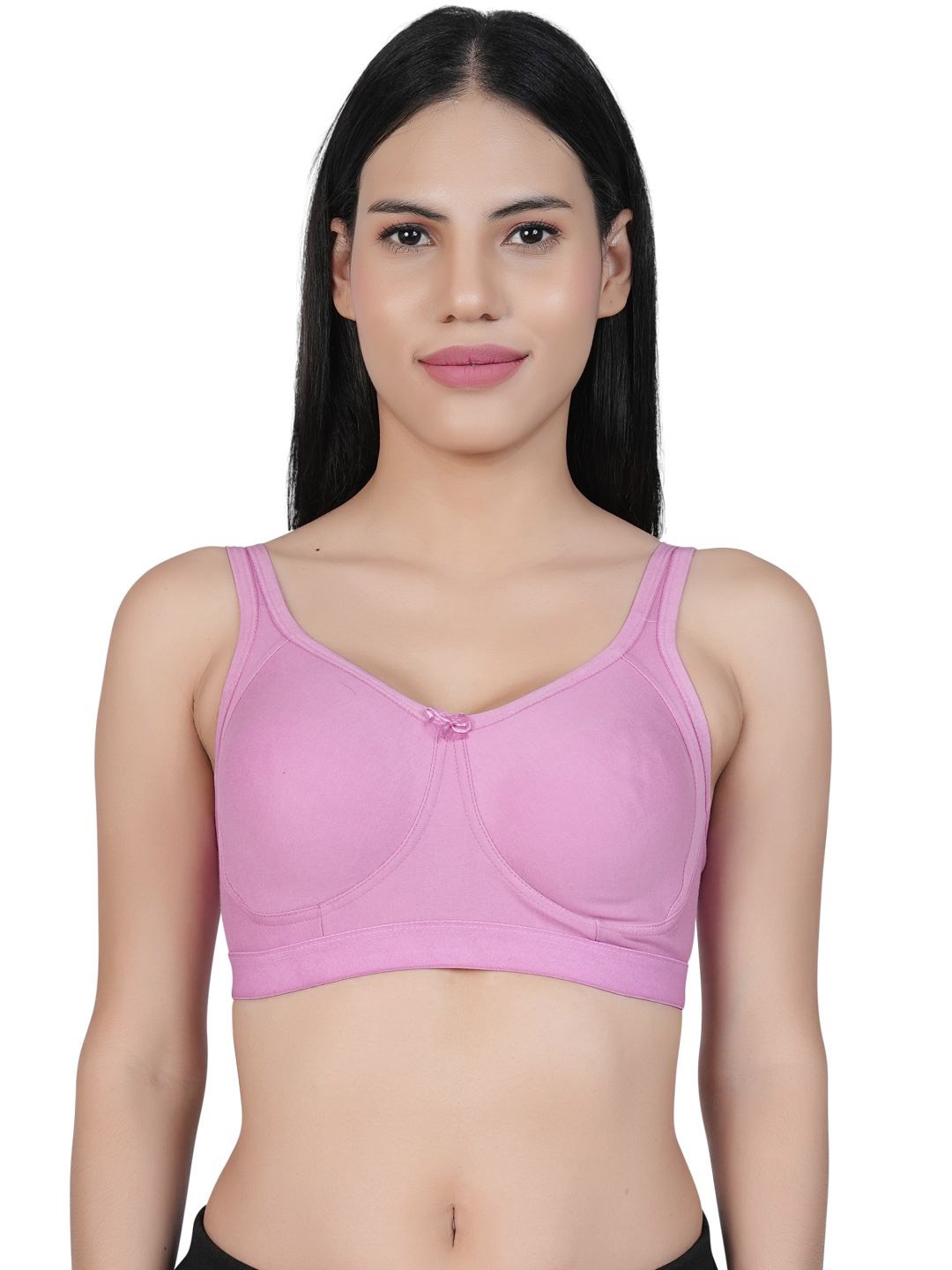 

Eve's Beauty Women Full Coverage Non Padded Bra, Purple