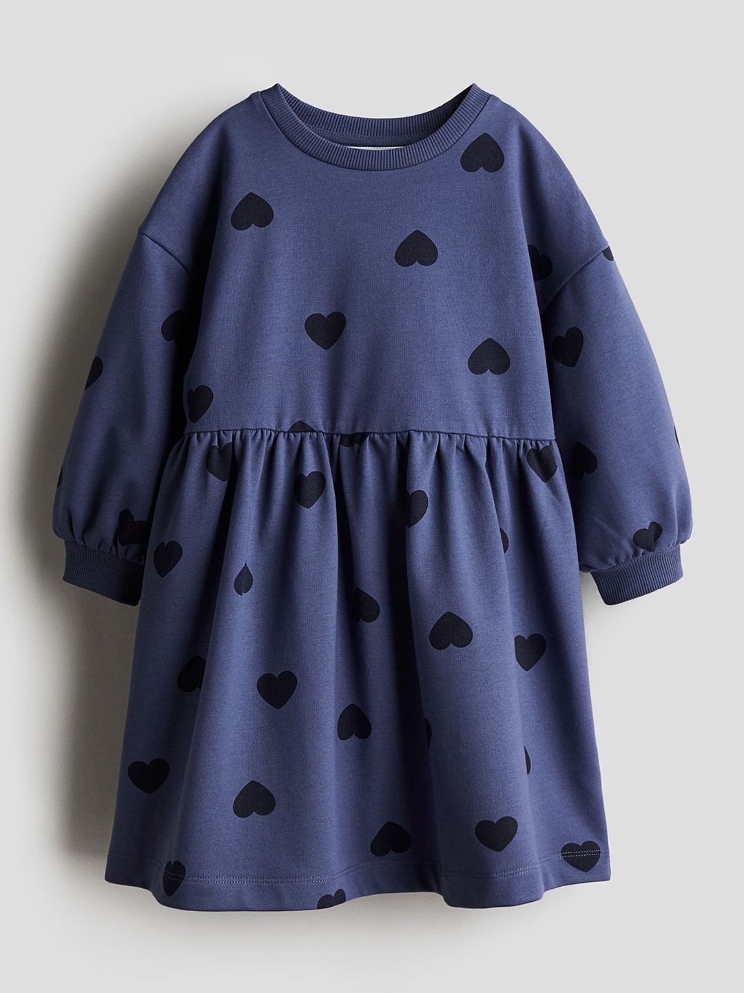 

H&M Oversized Sweatshirt Dress, Blue