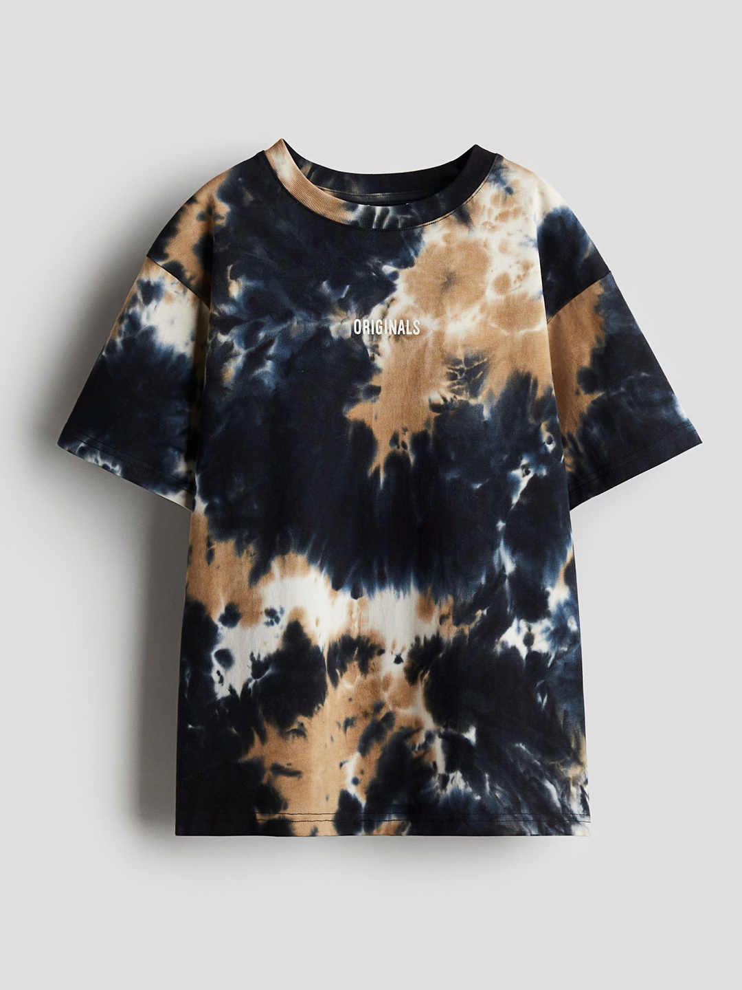 

H&M Cotton Jersey T-Shirt, Navy blue