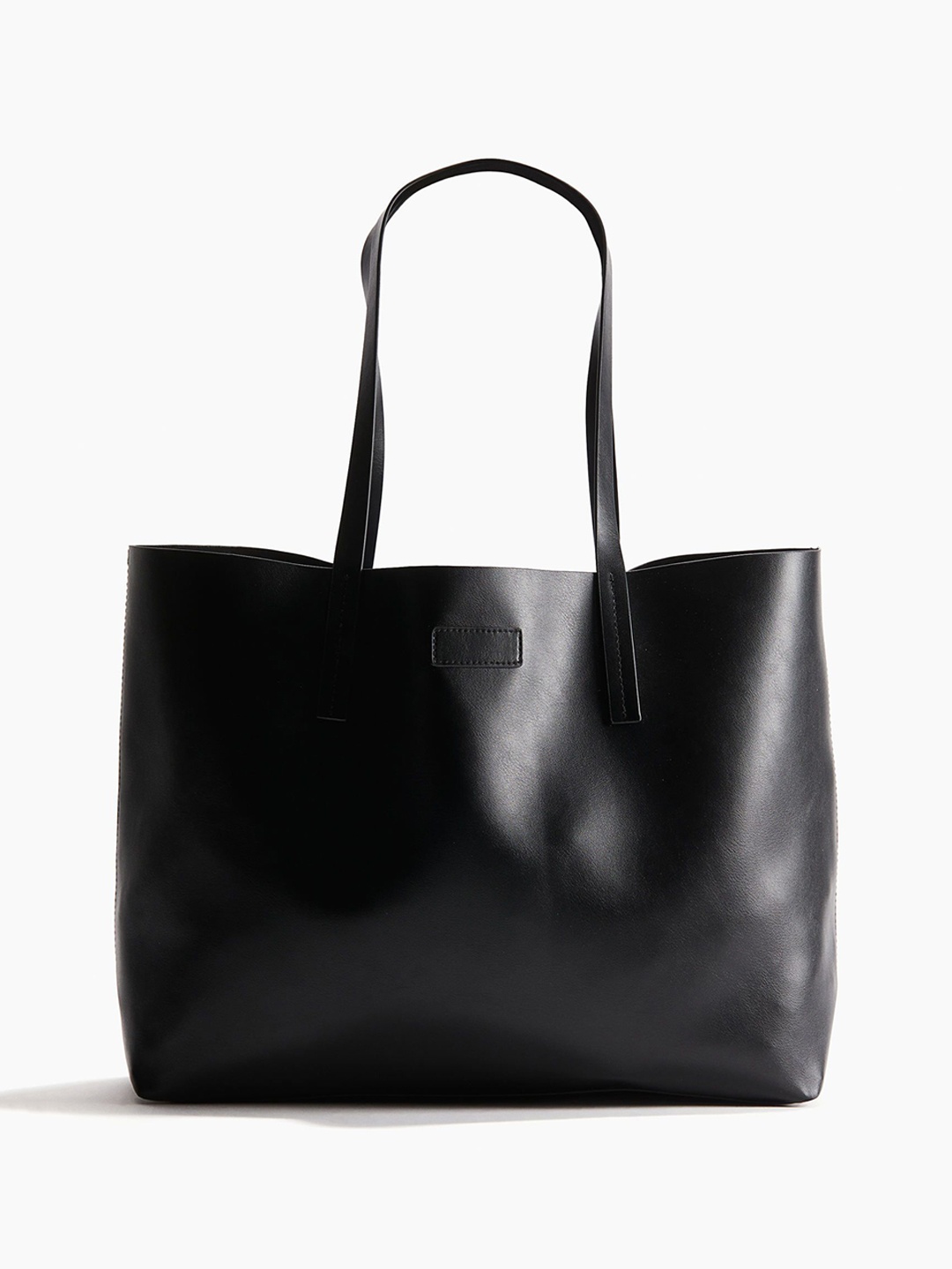 

H&M Coated Shopper, Black