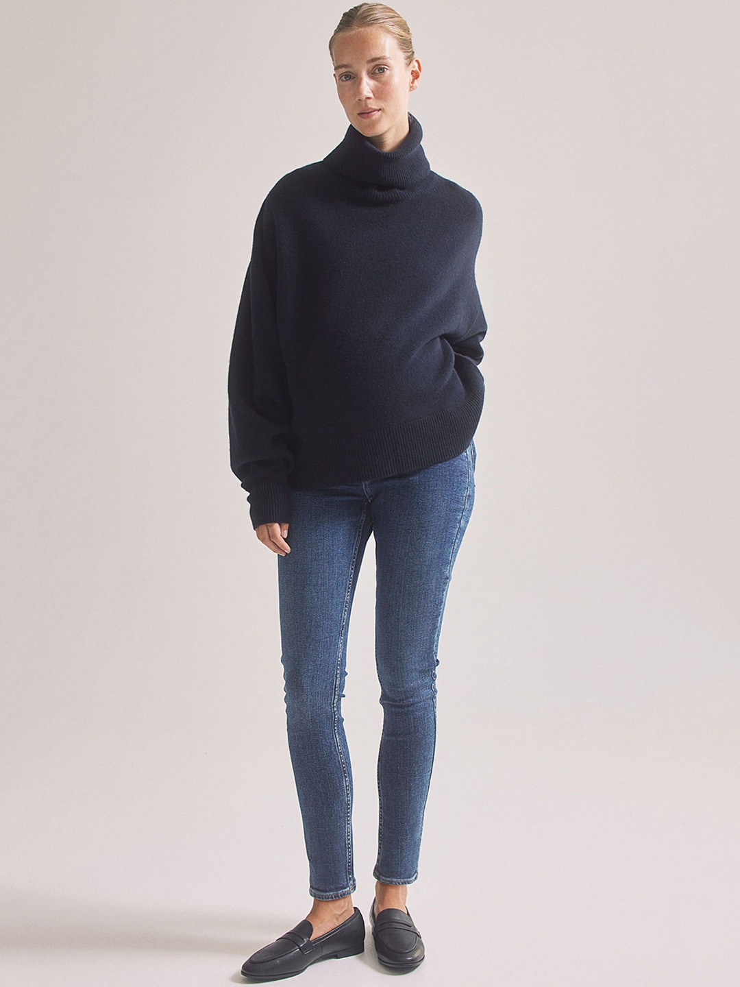 

H&M Mama Skinny Jeans, Blue