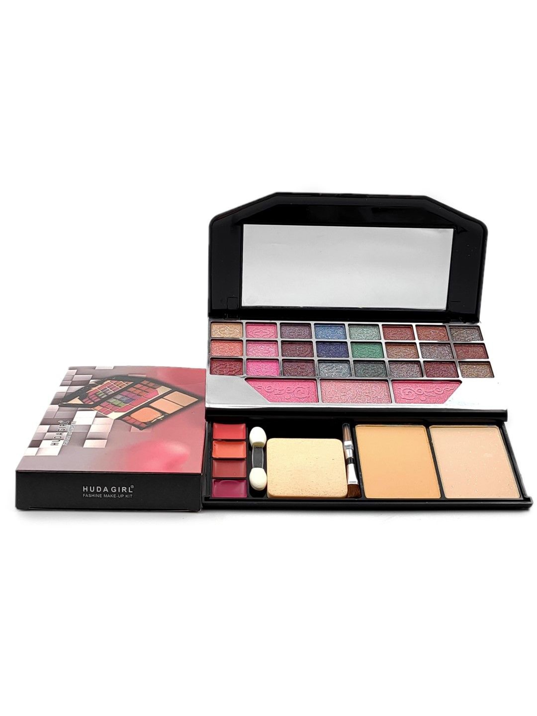 

Huda Girl Long Lasting Fashion Makeup Kit - 6155, Black