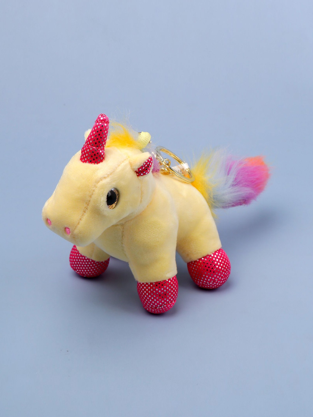 

Archies Unicorn Pulshie Keychain, Yellow