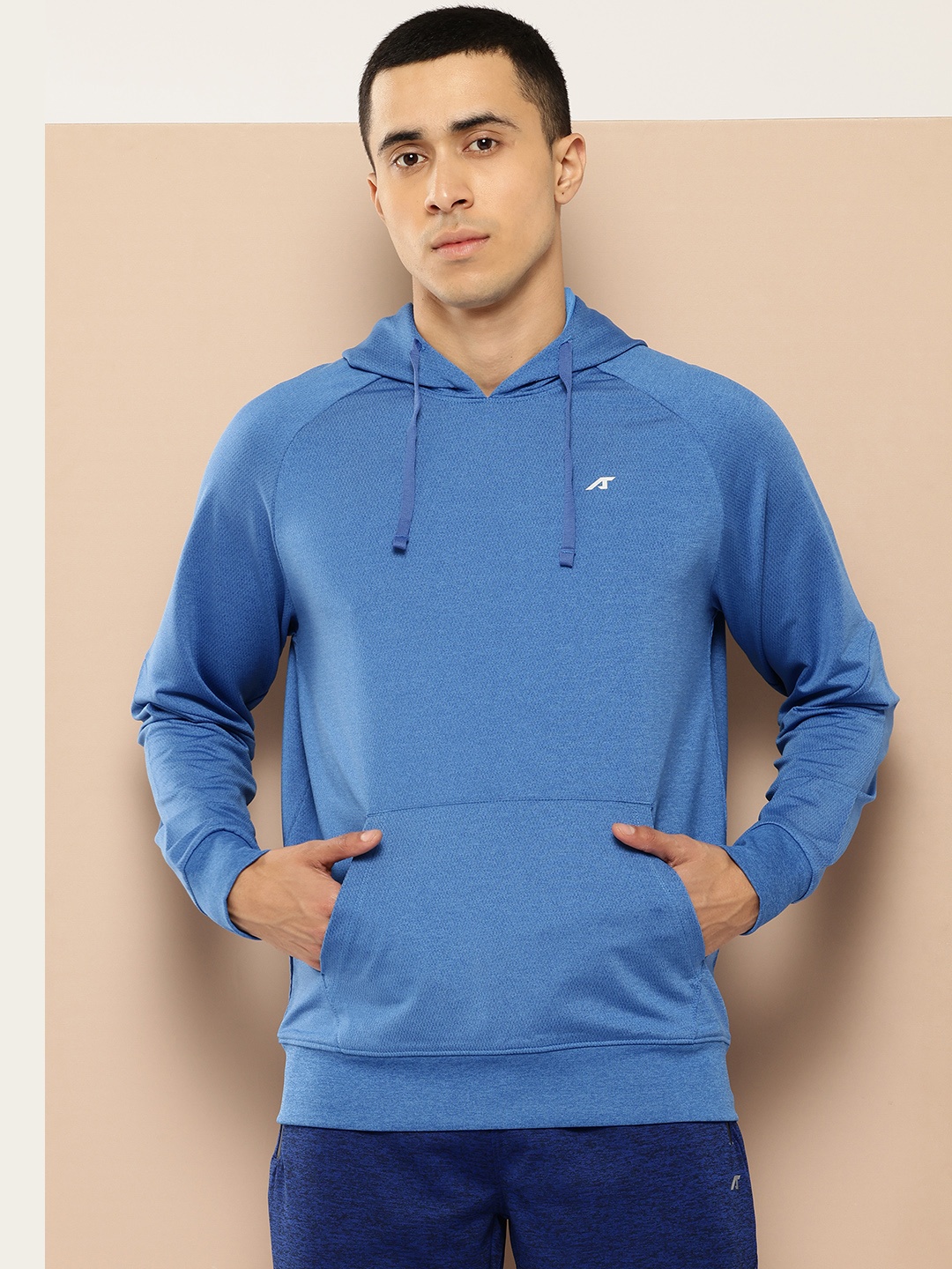 

Alcis Solid Hooded Dry Tech Sweatshirt, Blue