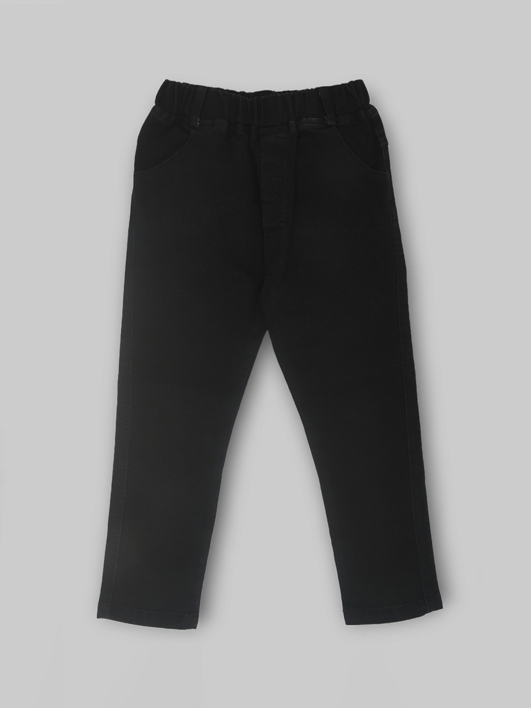 

BAESD Boys Jean Straight Fit Stretchable Jeans, Black