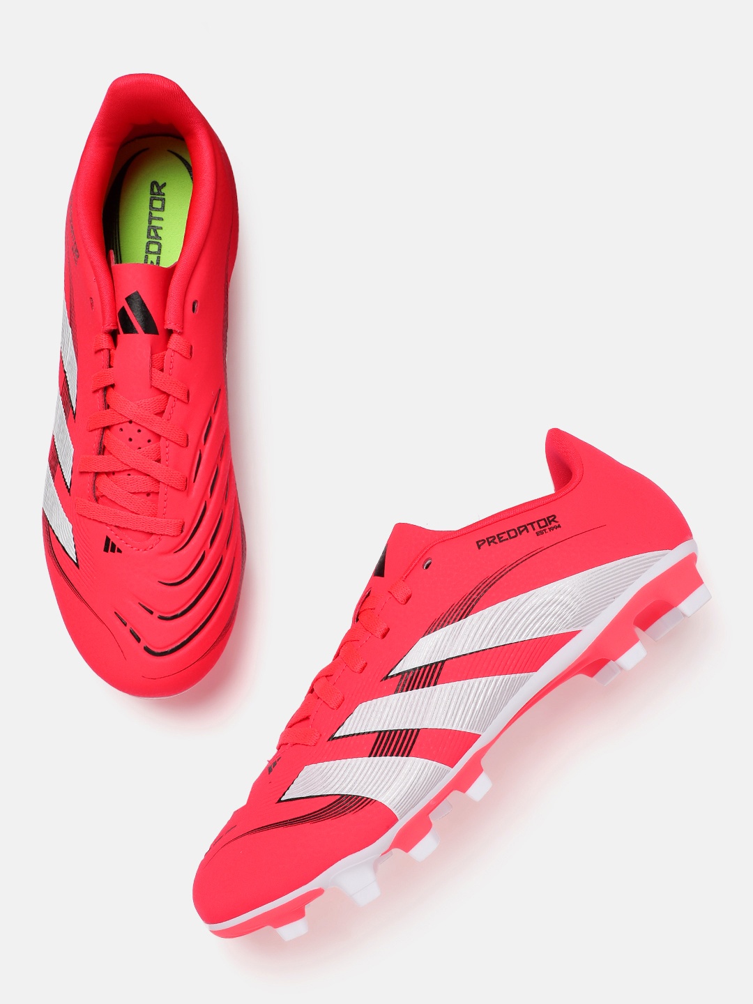 

ADIDAS Unisex Predator Club Firm/Multi-Ground Football Shoes, Coral