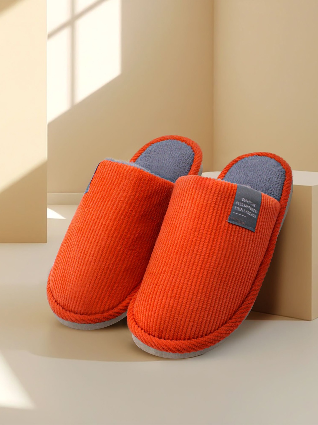 

JENNA Women Room Slippers, Orange
