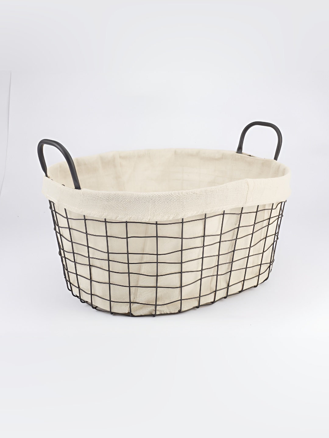 NATURALLY YOURS Brown Metal Easy to Clean Core Fruit and Vegetable Basket