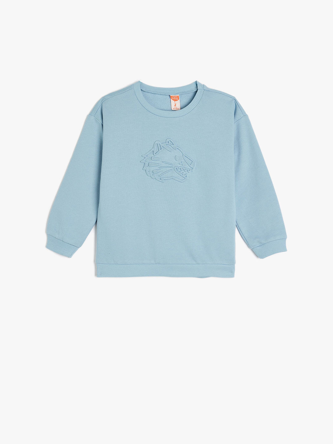 

Koton Boys Self Design Cotton Sweatshirt, Blue